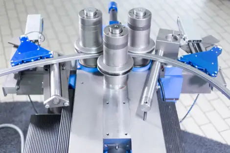 PBT Automatic radius measuring system for PBT profile bending machines - Detail