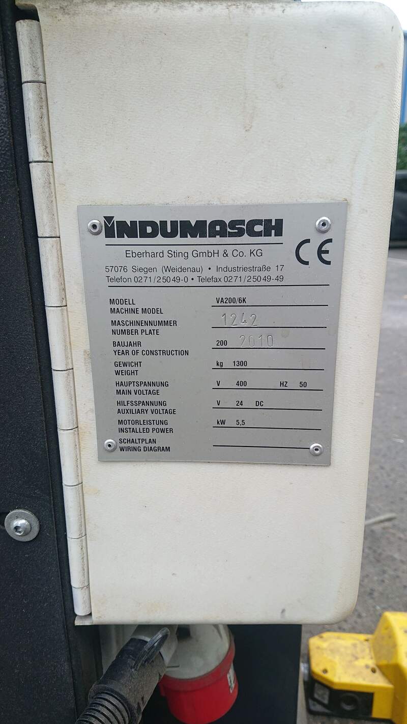 Indumasch VA200 6 K 7